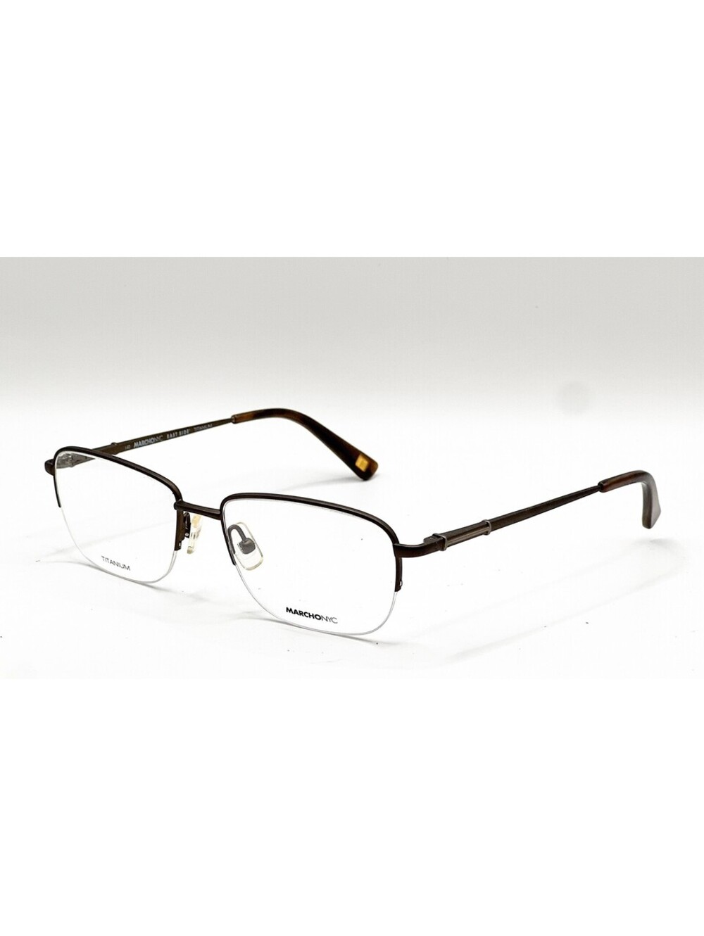 Marchonyc Thompkins 210 Black Oval Authentic Eyeglass Frames 53-17
